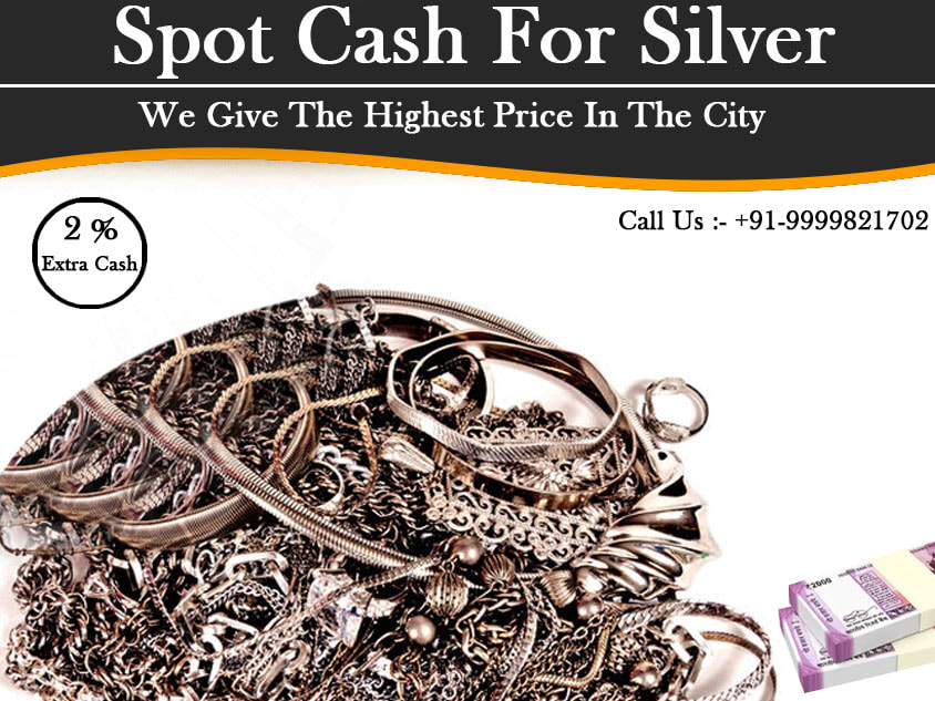 Cash for Silver in Delhi NCR